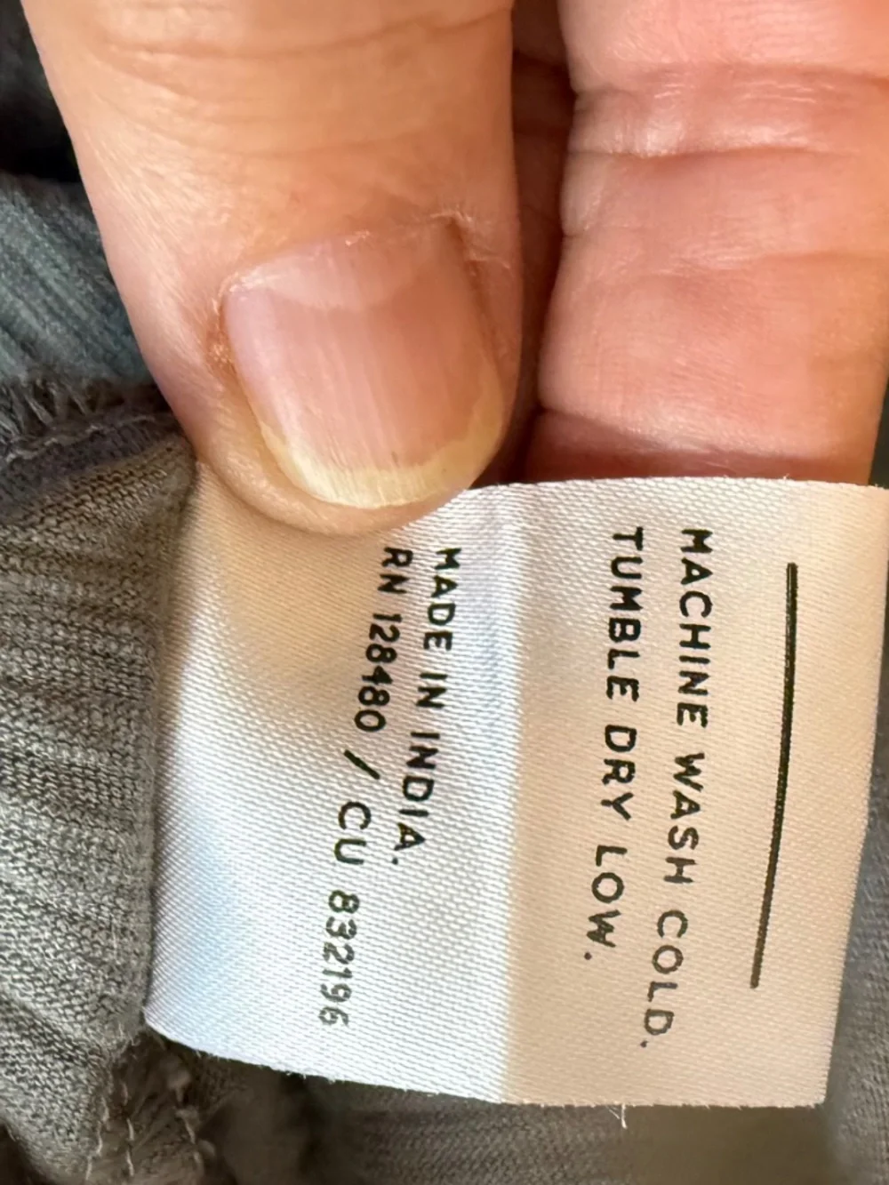 "Pact" certified organic: sage green capped sleeve midi dress; X-Large - Picture 8 of 9